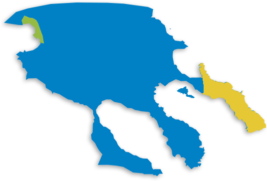 Chalkidiki map